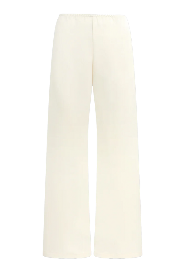 White pants on a white background