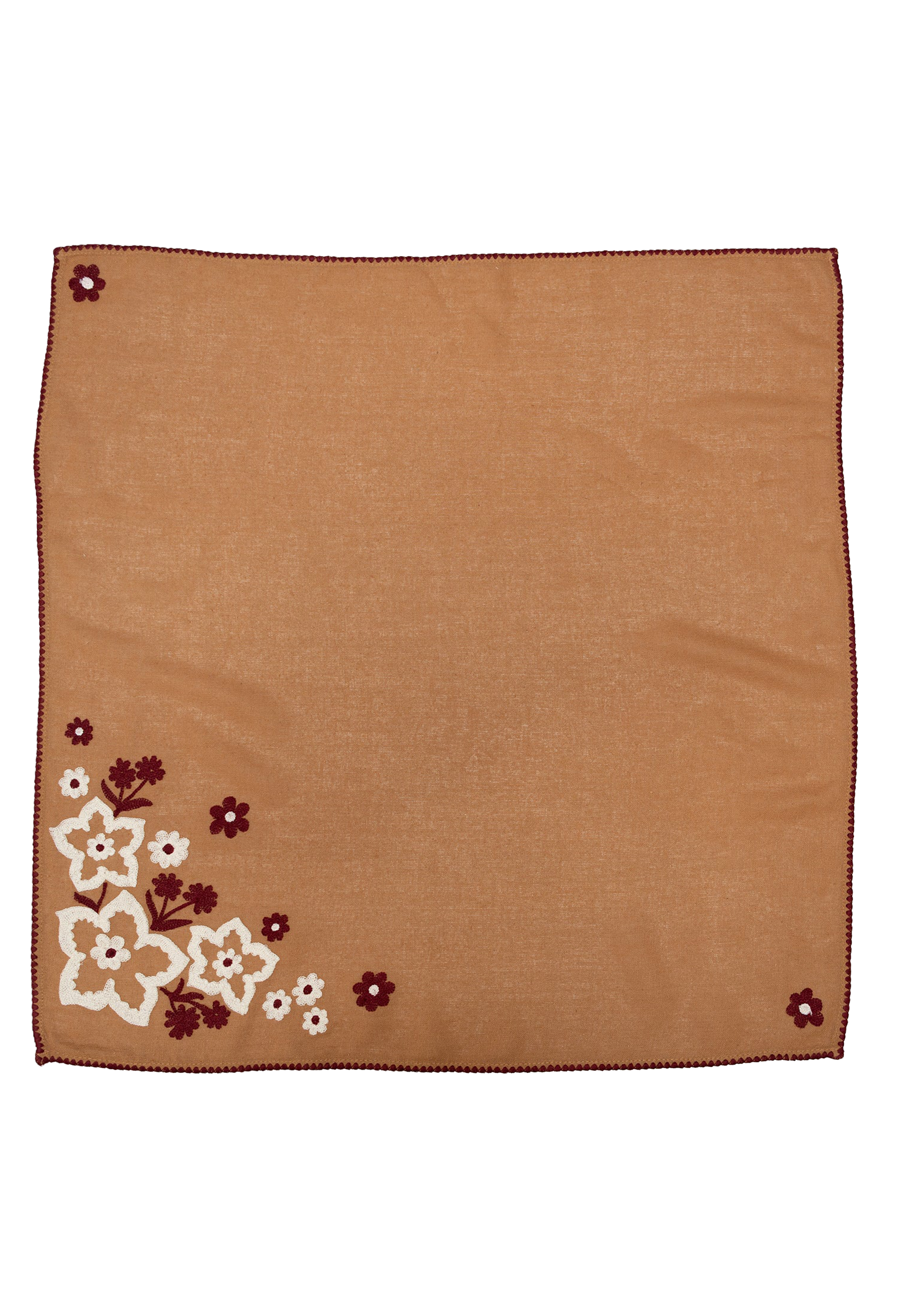 Chainstitch Silk Noil Bandana