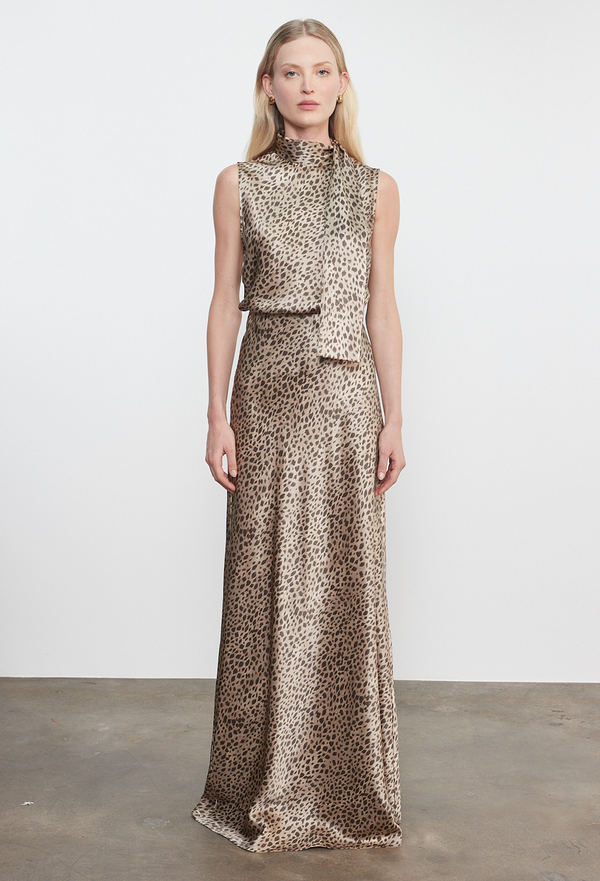 Silk Full Length Skirt