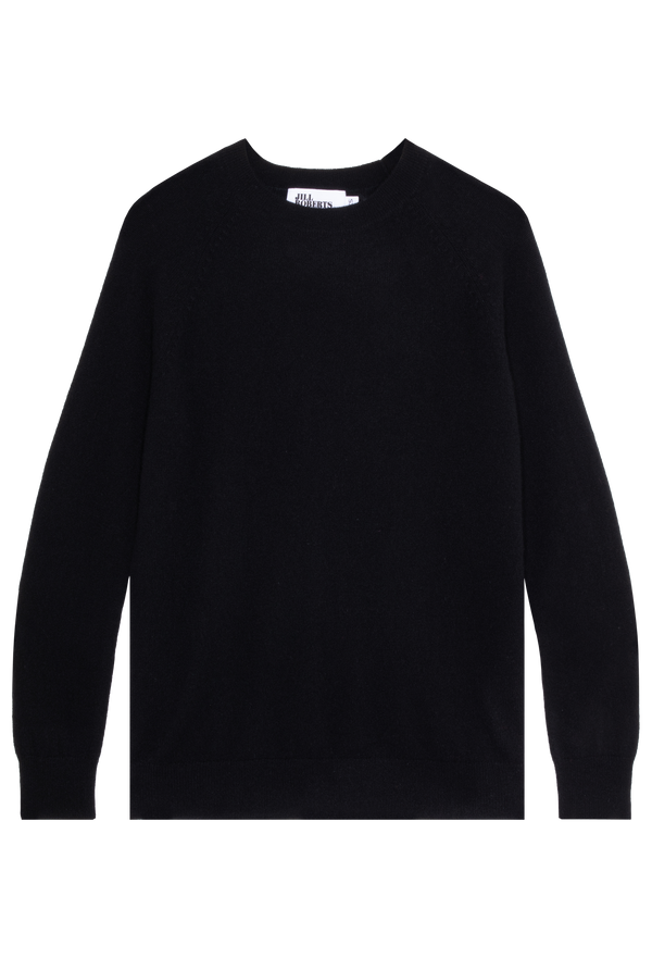 Black sweater on a transparent background