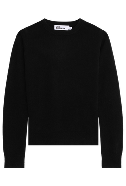 Black sweater on a white background