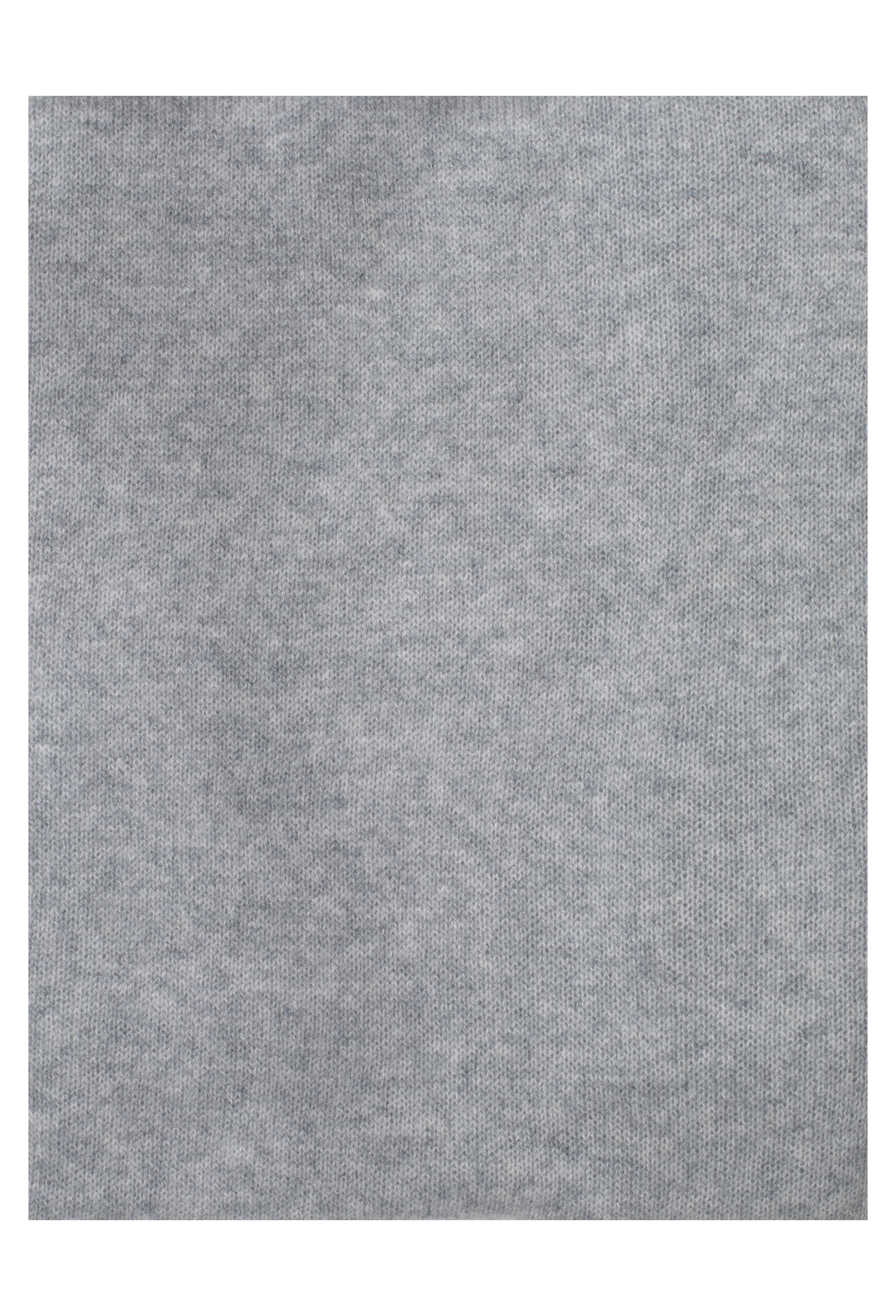 folded grey scarf