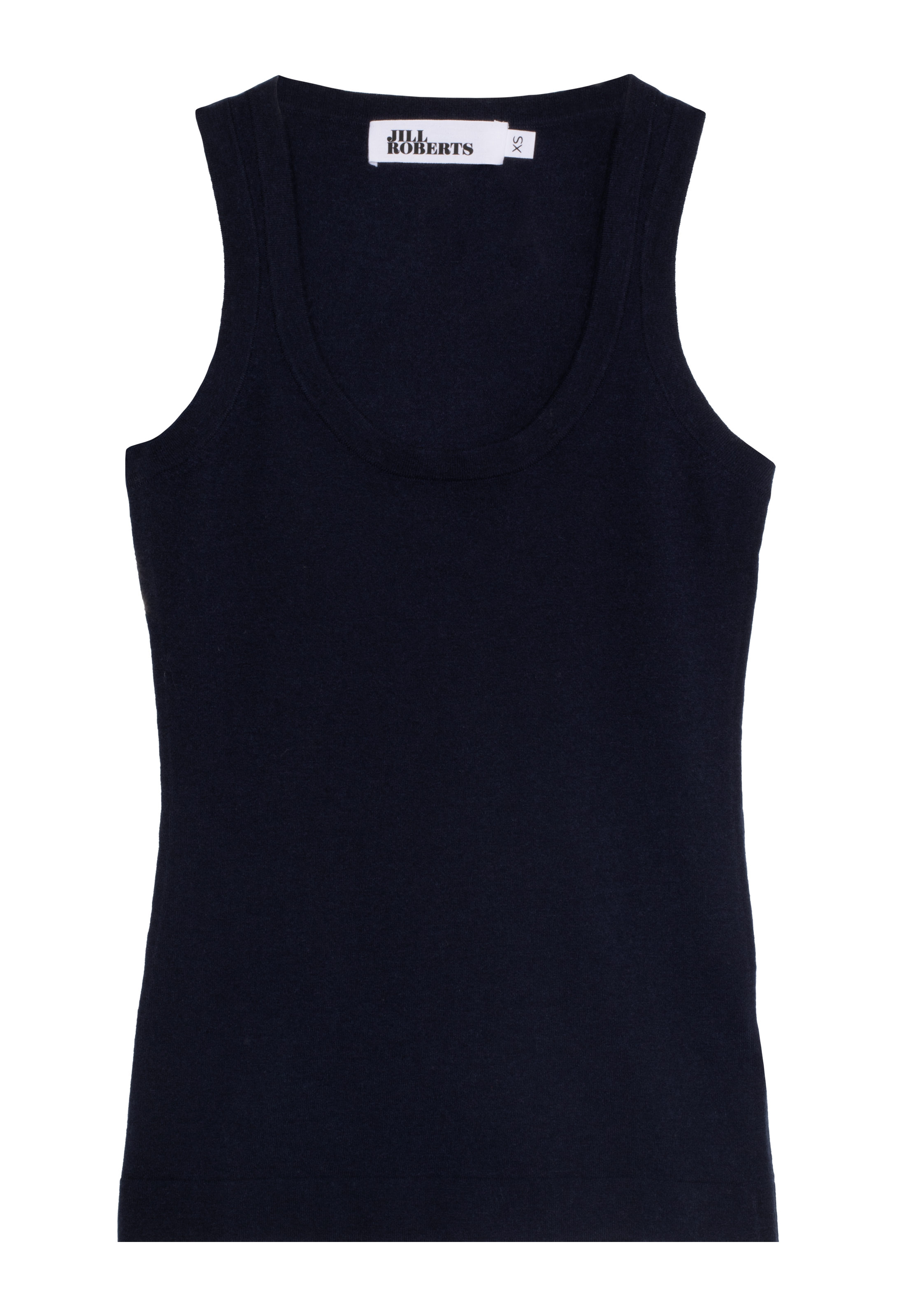 navy tank top on a transparent background