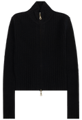 Fitted Ribbed Jacket
