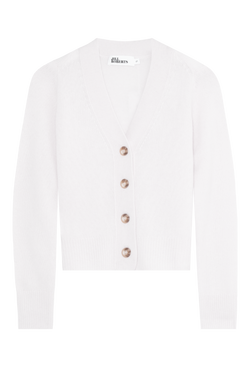 Shrunken V-Neck Cardigan