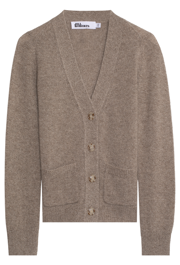 V-Neck Cardigan w/ Pockets