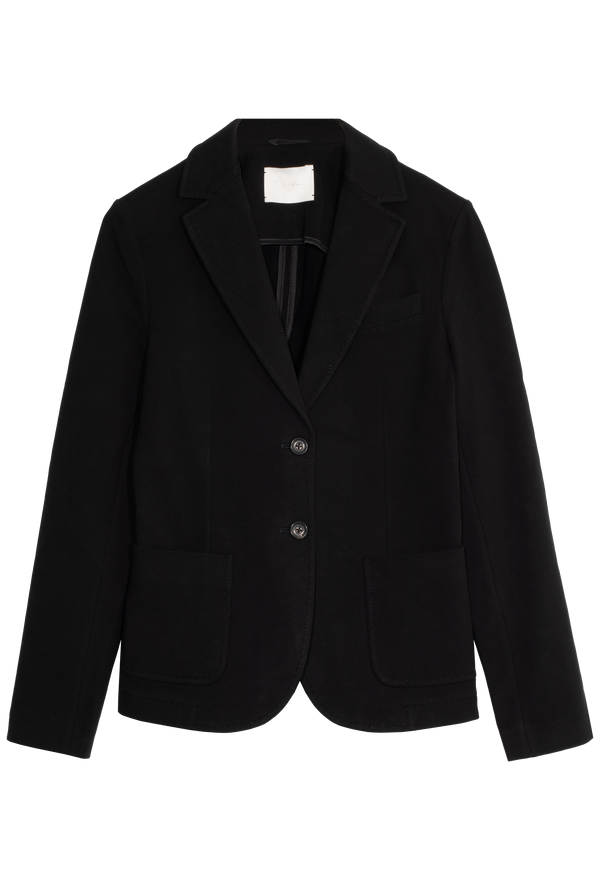 Black blazer on a white background