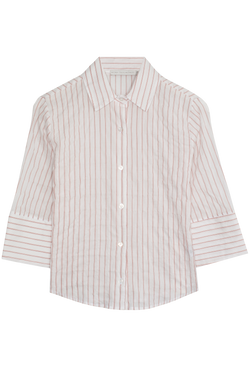 Striped shirt on a white background