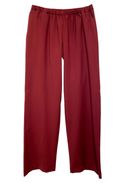 Red pants on a white background