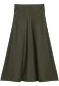 Green skirt on a white background