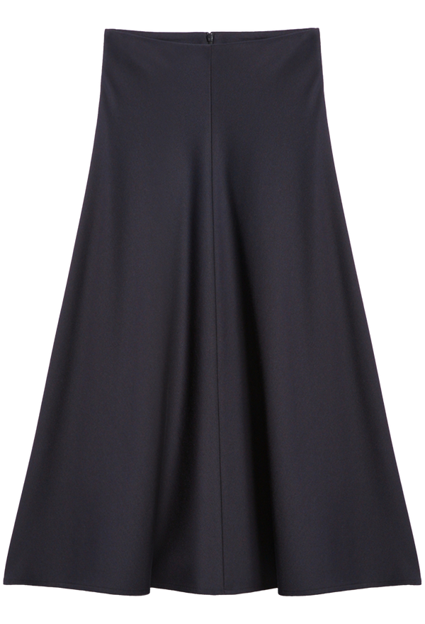 Black skirt on a white background