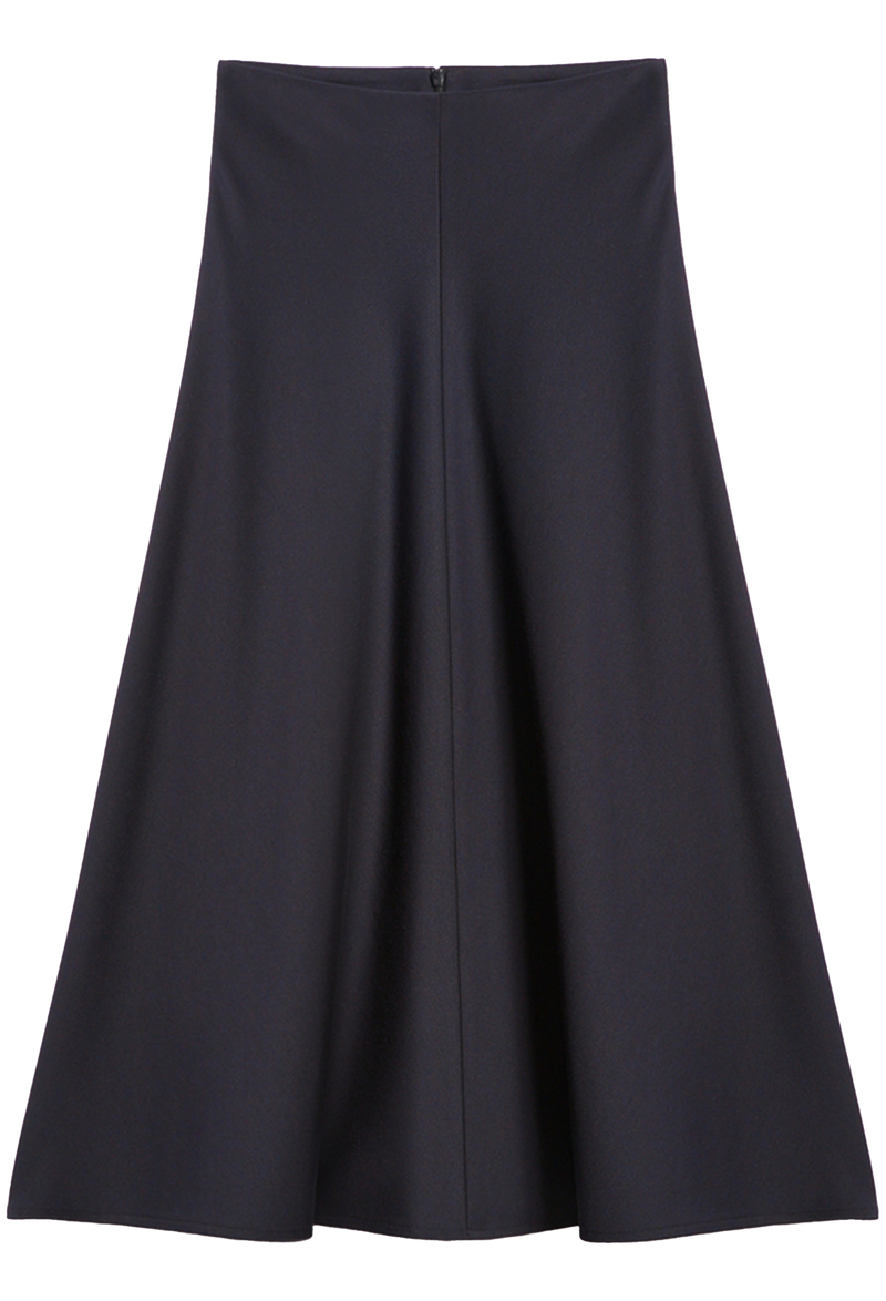 Black skirt on a white background