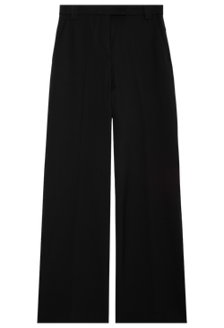Black pants on a white background