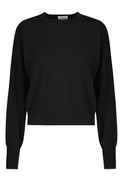 Black sweater on a white background