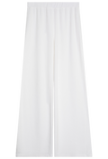 white terry cloth sweatpant on a white background