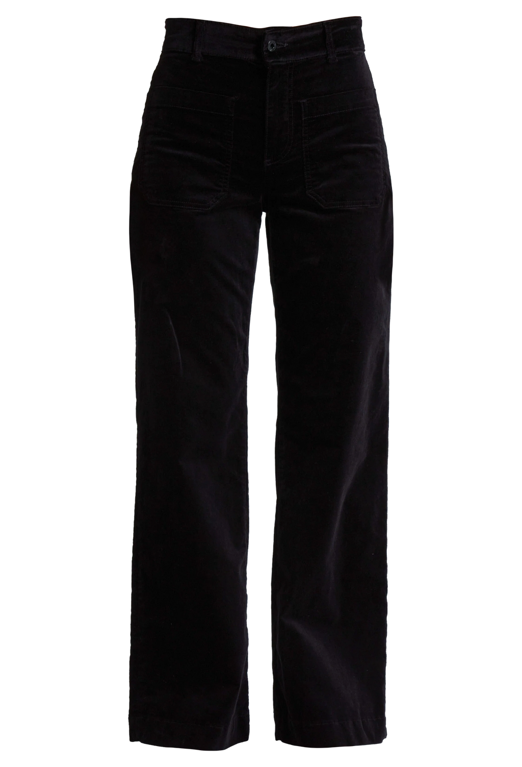 Black pants on a white background