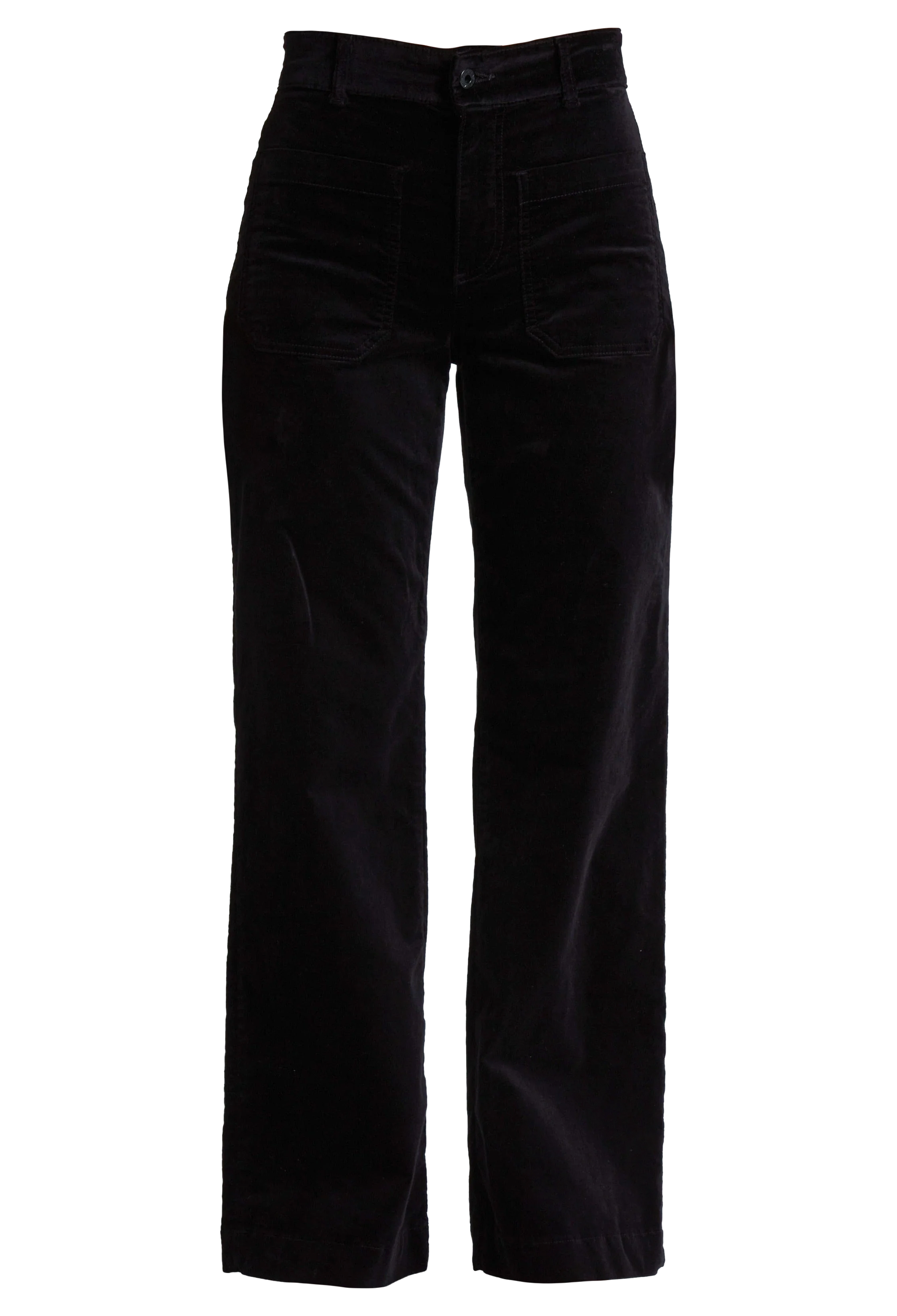 Black pants on a white background