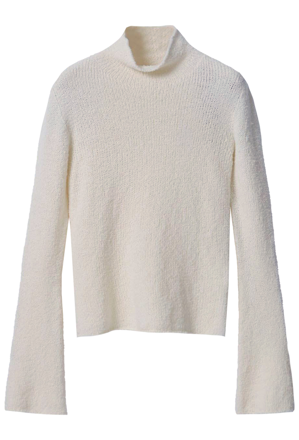White sweater on a white background