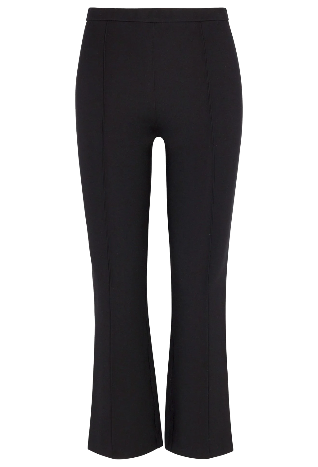 Black pants on a white background