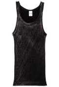 Black tank top on a white background