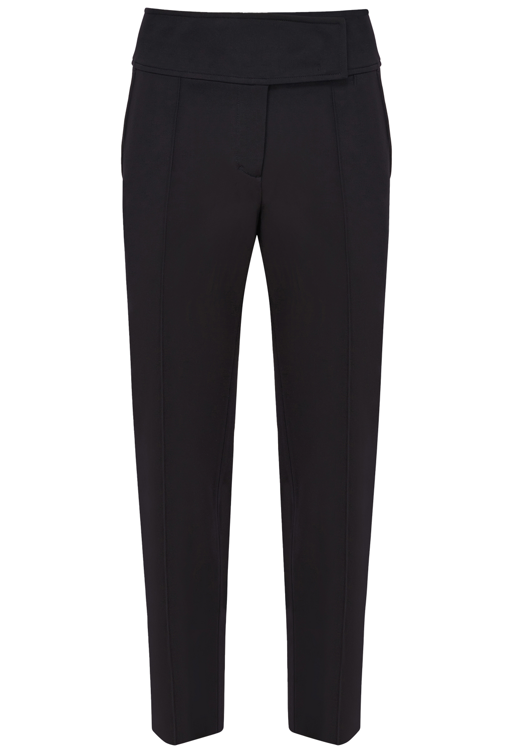 Black pants on a white background