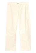 Beige pants on a white background