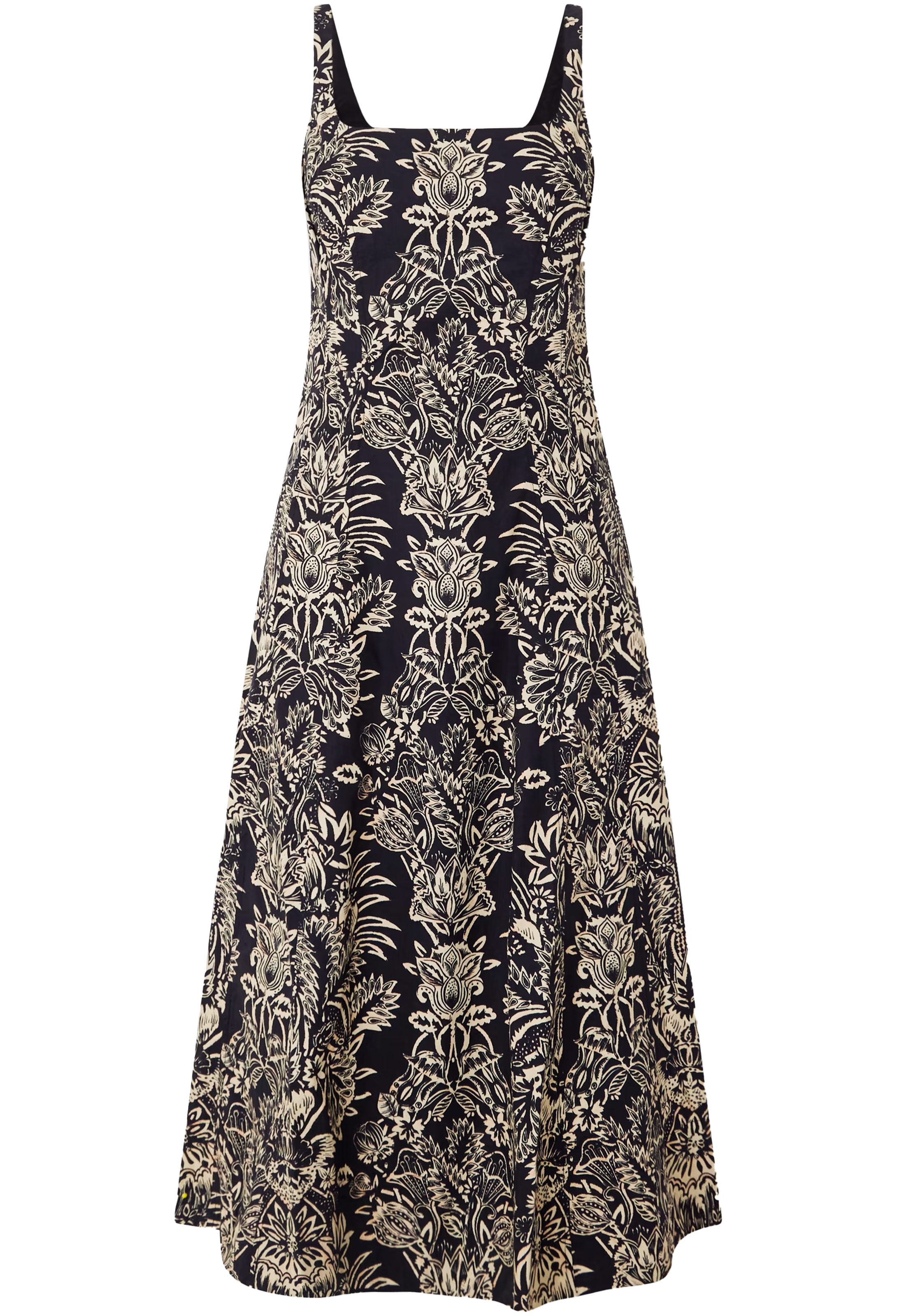 Natali Tank A-Line Dress | Noir Flora 2 Natali Tank A-Line Dress | Noir Flora 2