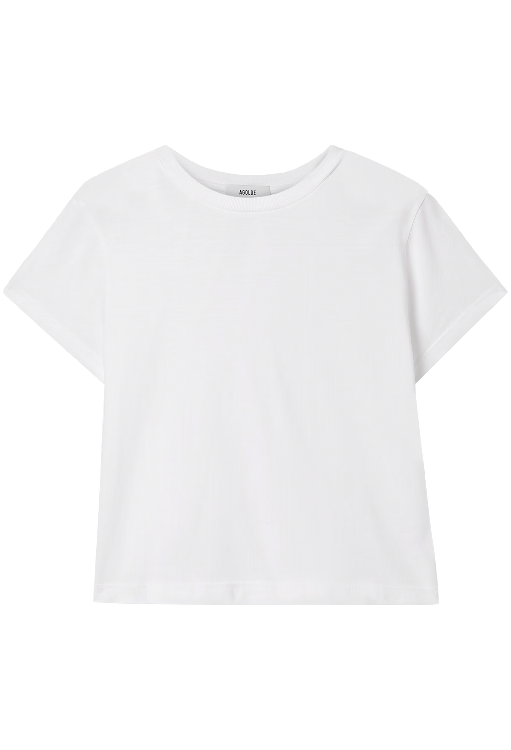 White t-shirt on a transparent background