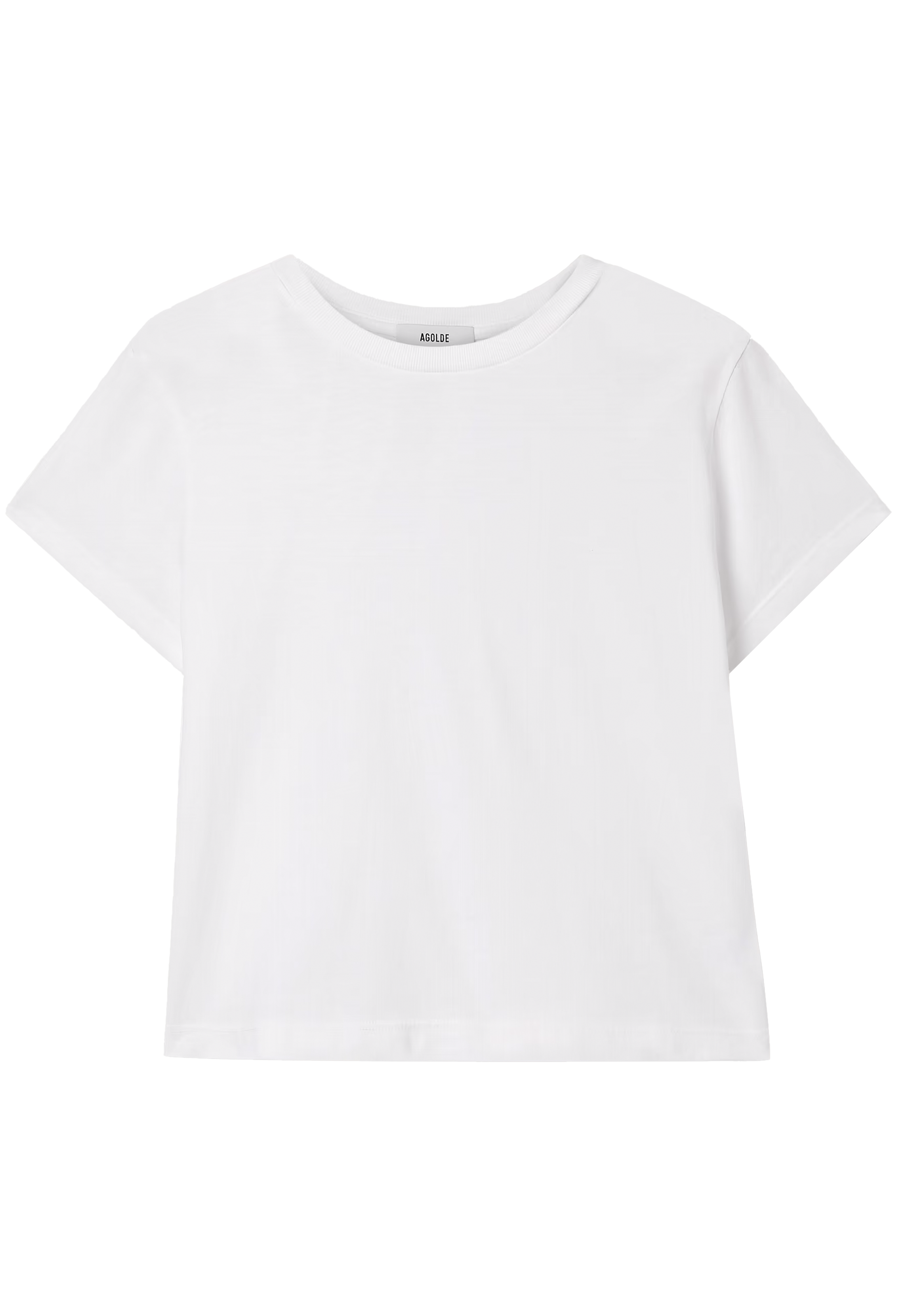 White t-shirt on a transparent background