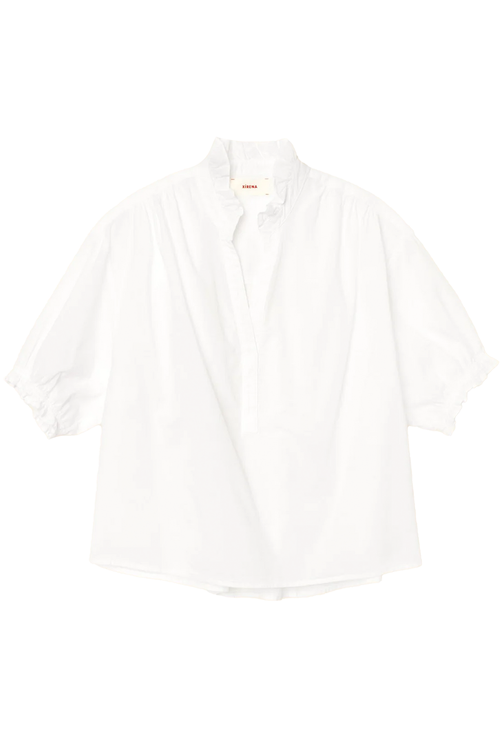 White shirt on a white background