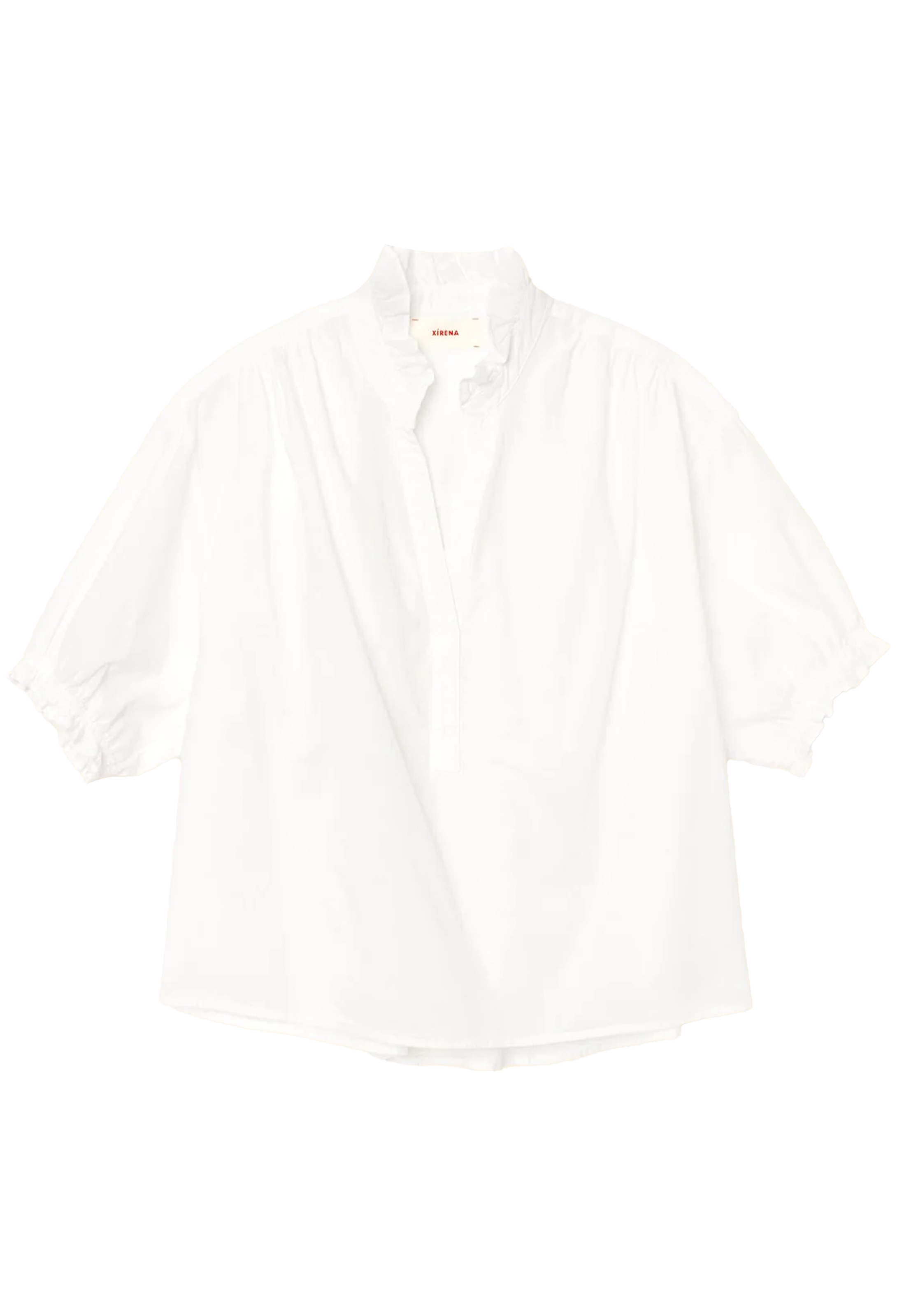 White shirt on a white background