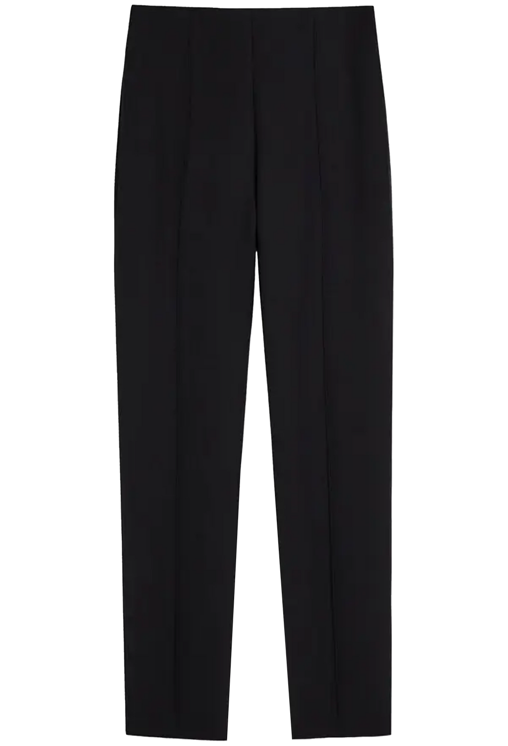 Black pants on a white background