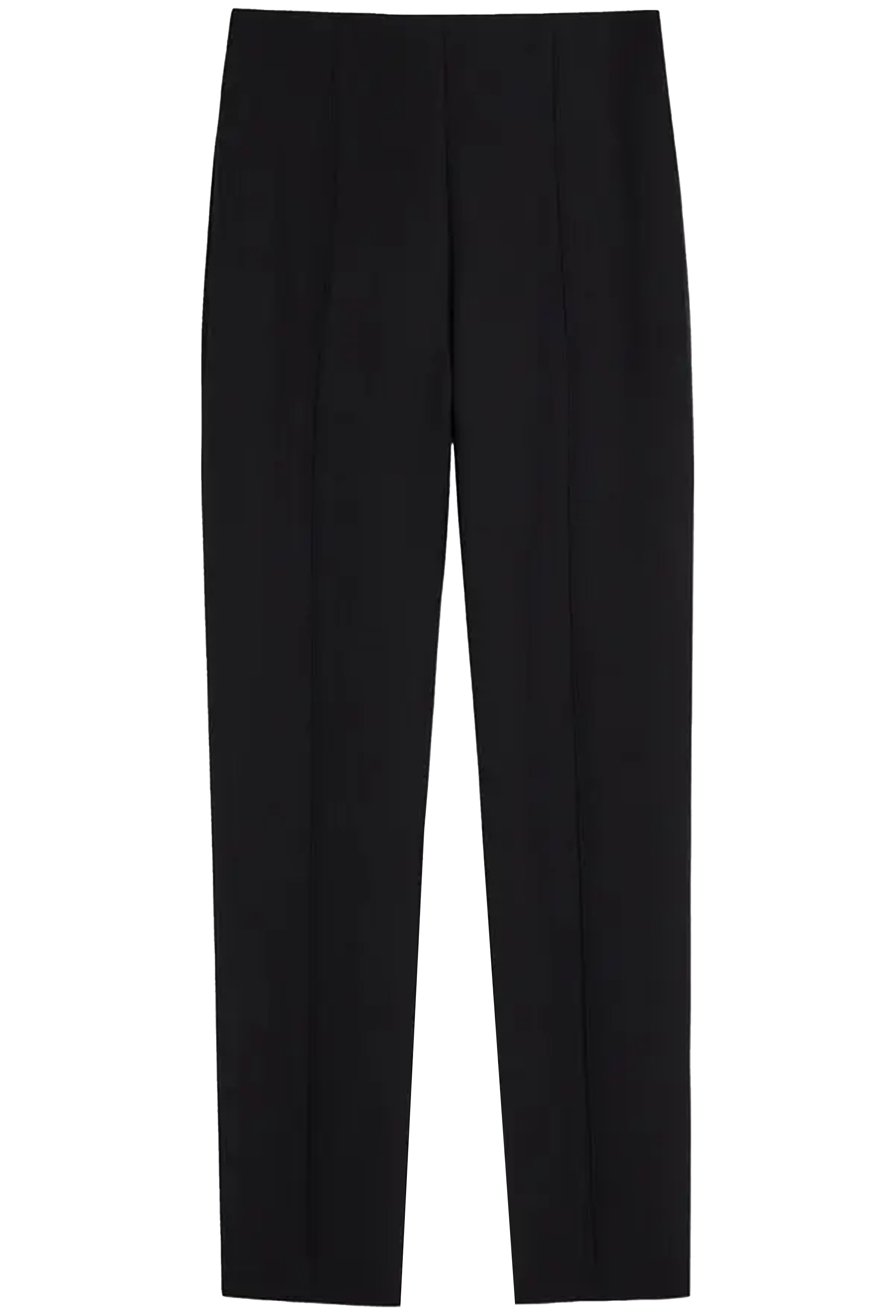 Black pants on a white background