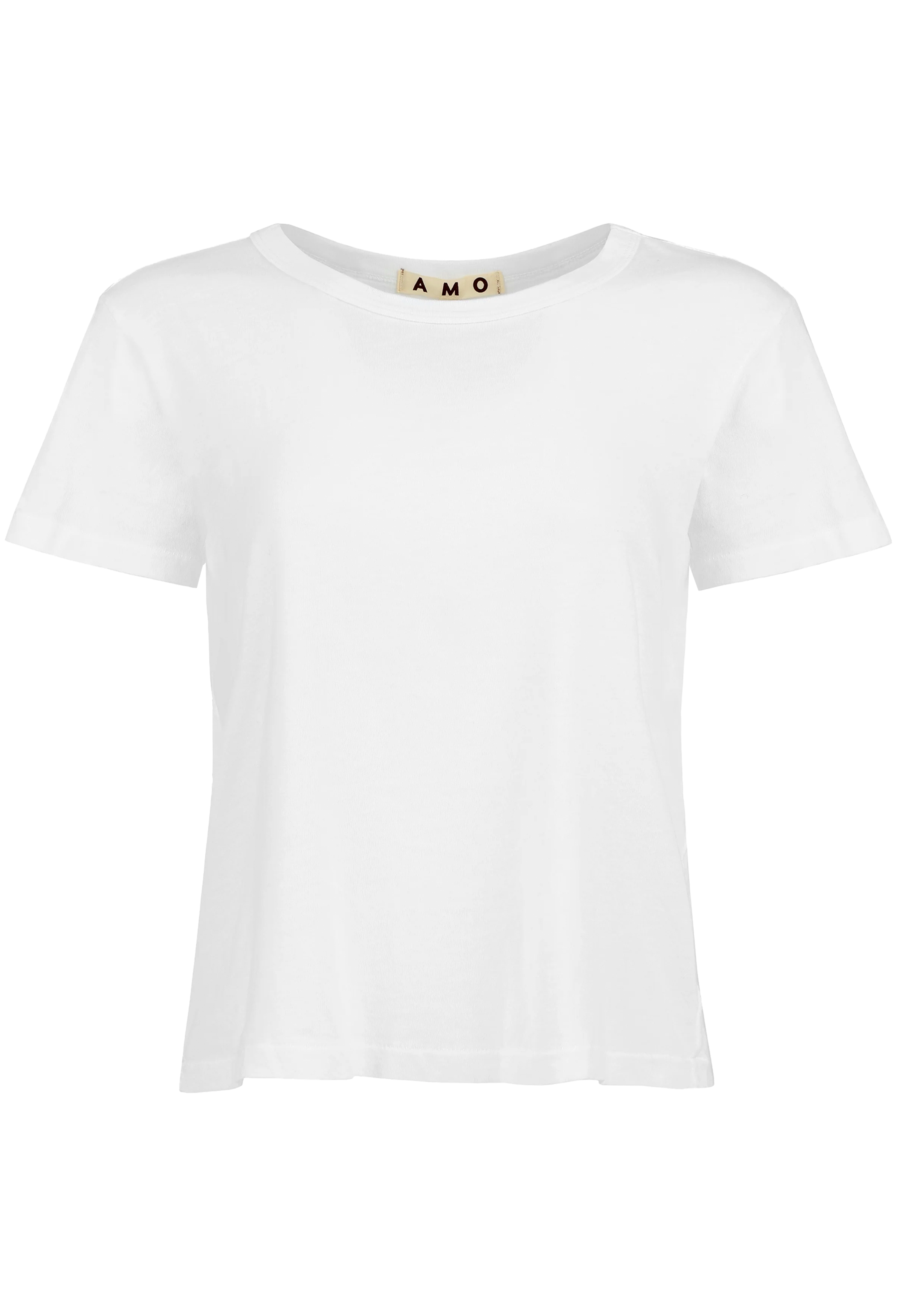 a white tee against a white background