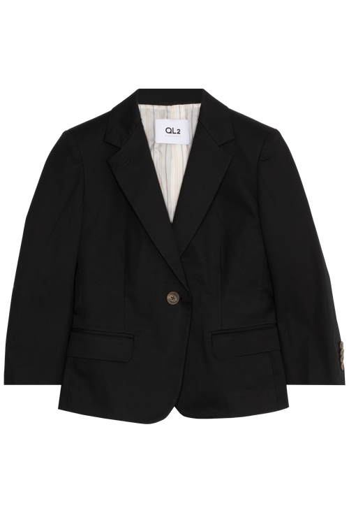 Black blazer on a white background