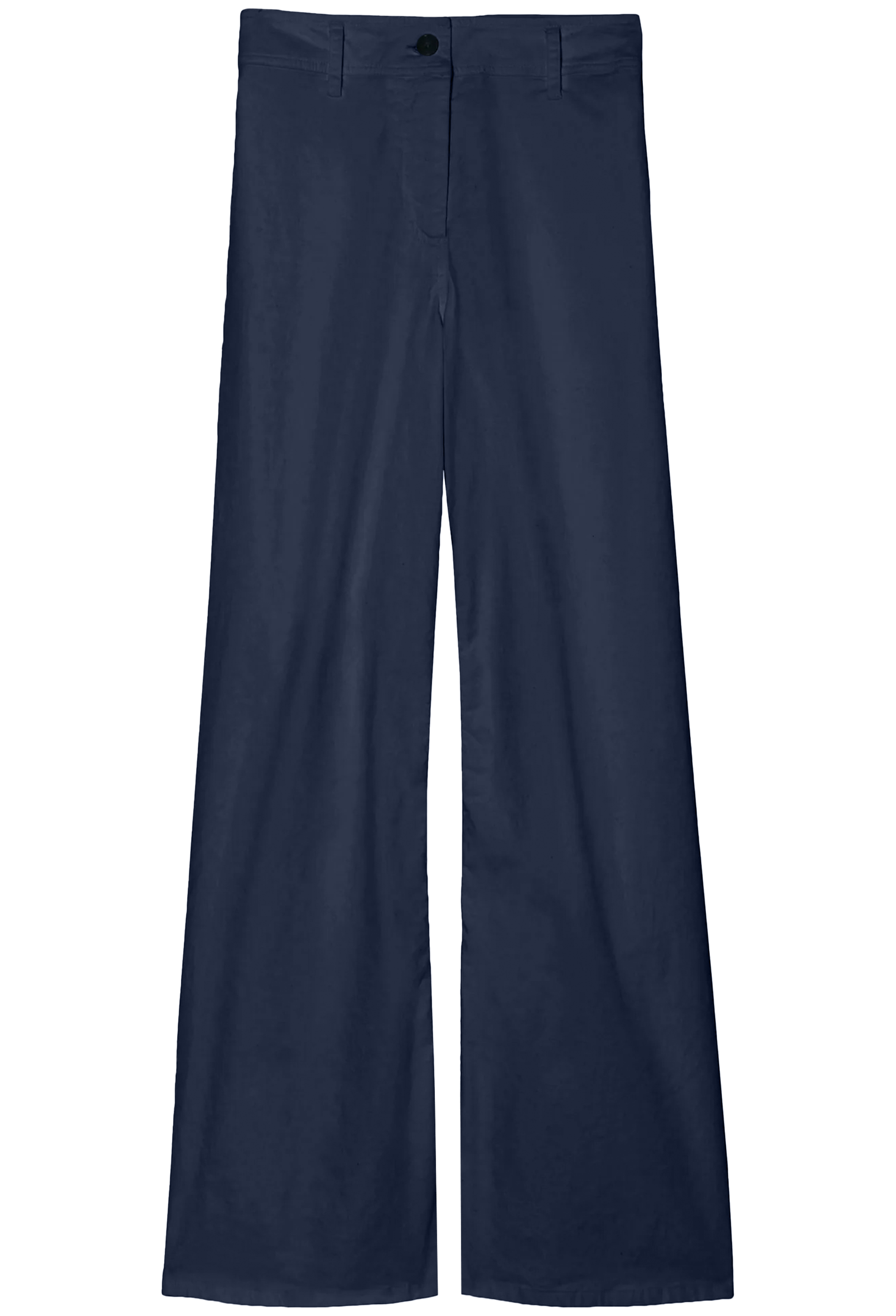Navy blue pants on a white background
