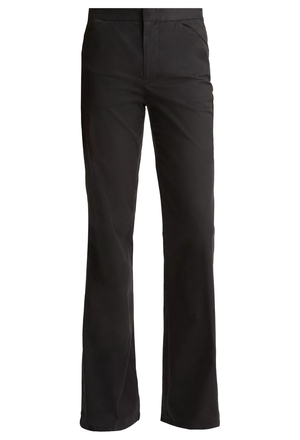 Black pants on a white background