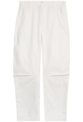 white pants on a white background