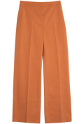 Orange pants on a white background