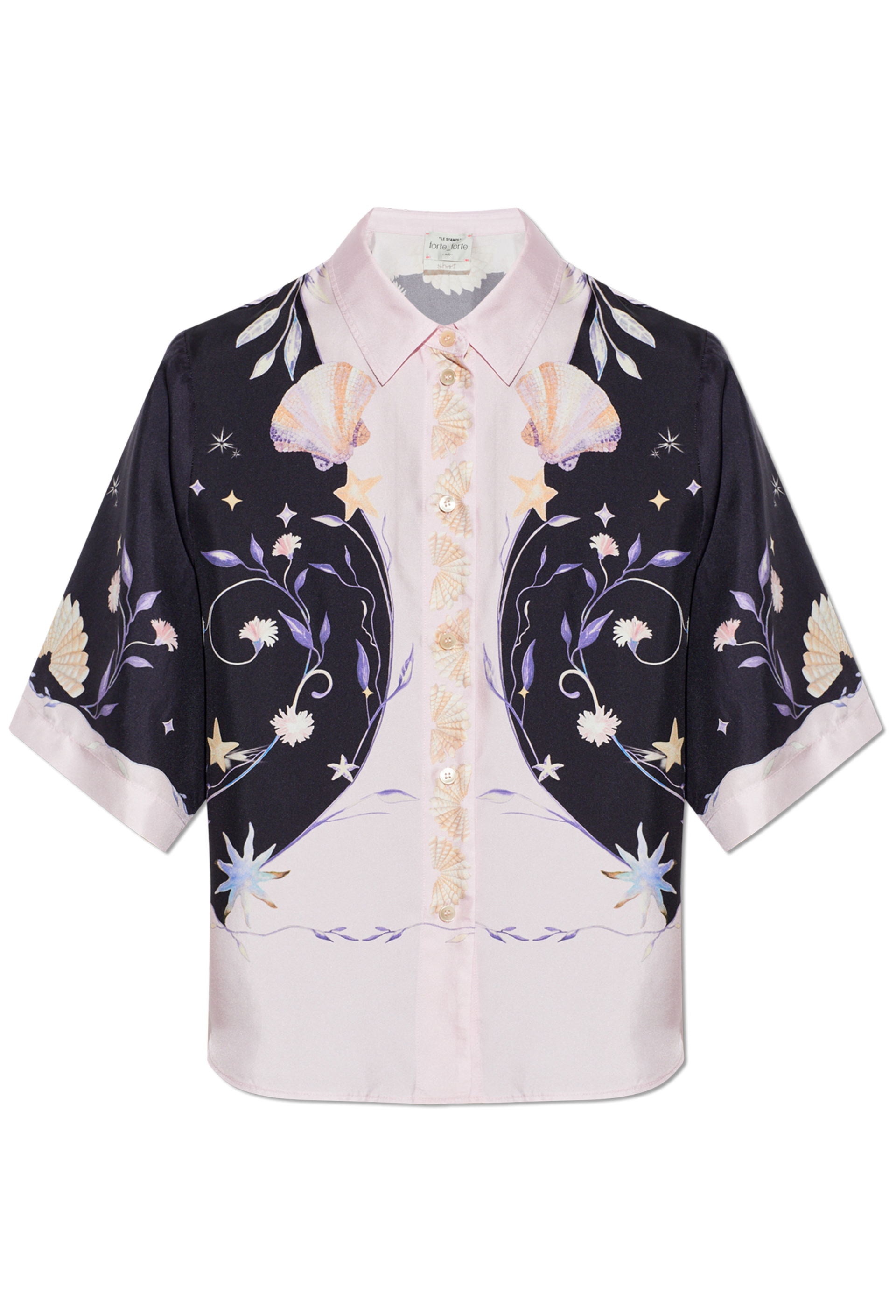 美品］yoke PRINTED HALF SLEEVES SHIRT size2 Deliverance