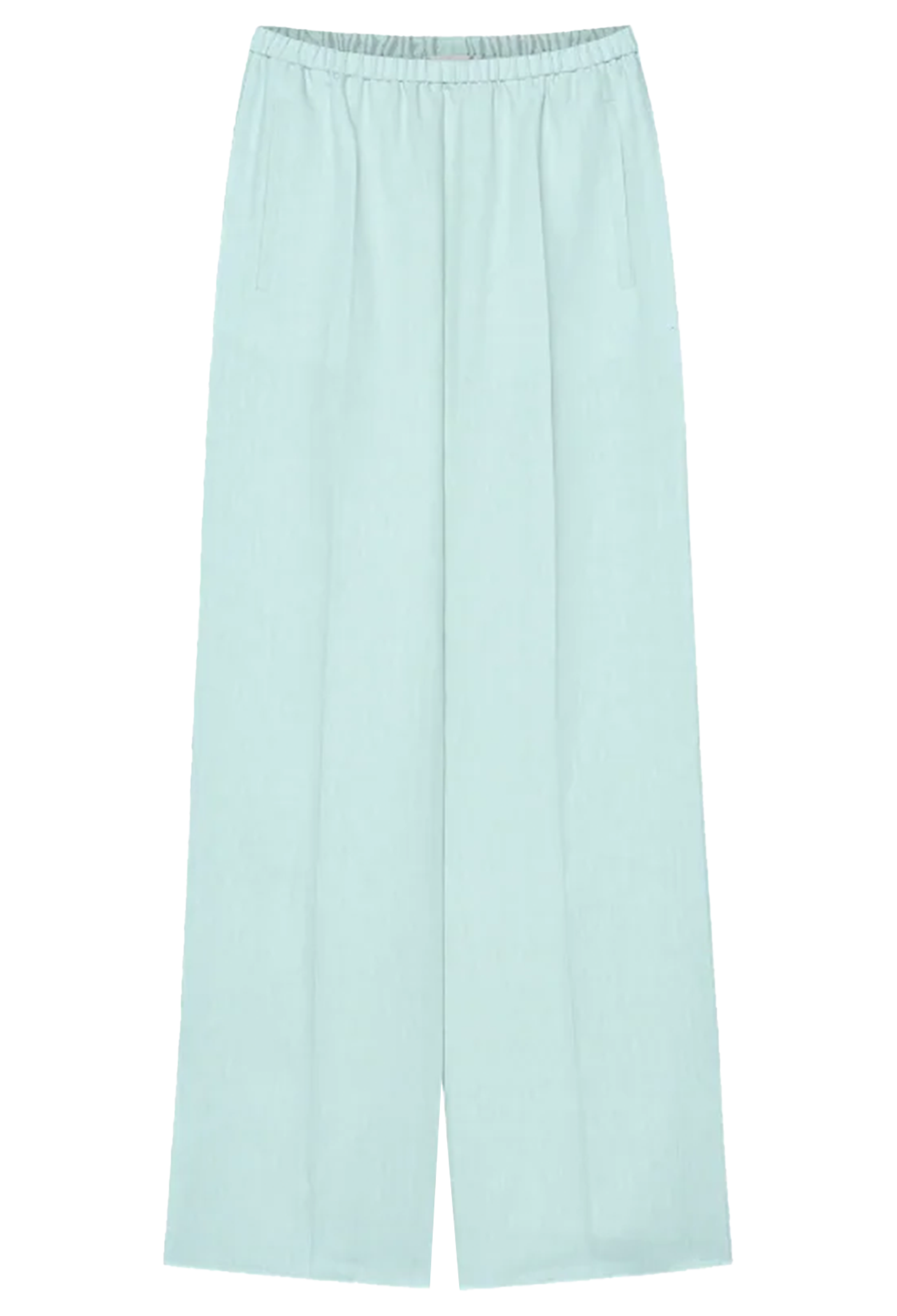 Light blue pants on a white background