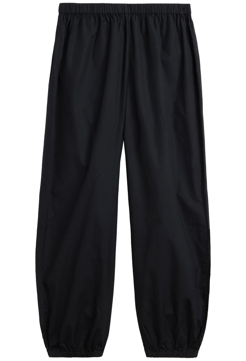 Black pants on a white background