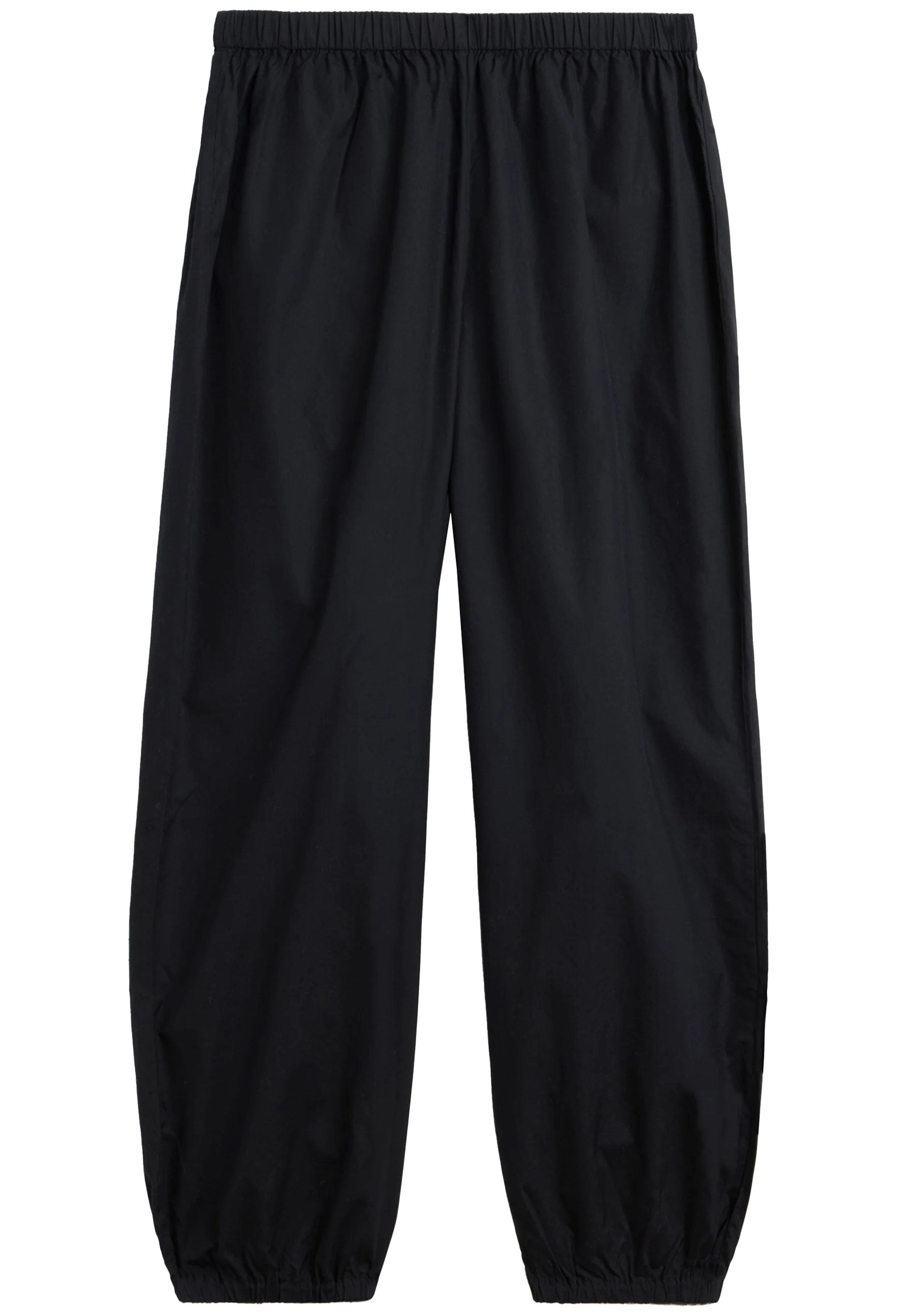 Black pants on a white background