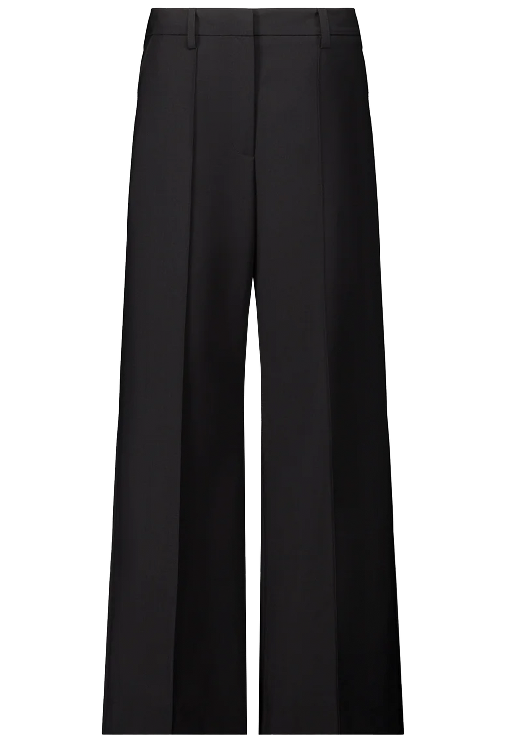 Black pants on a white background