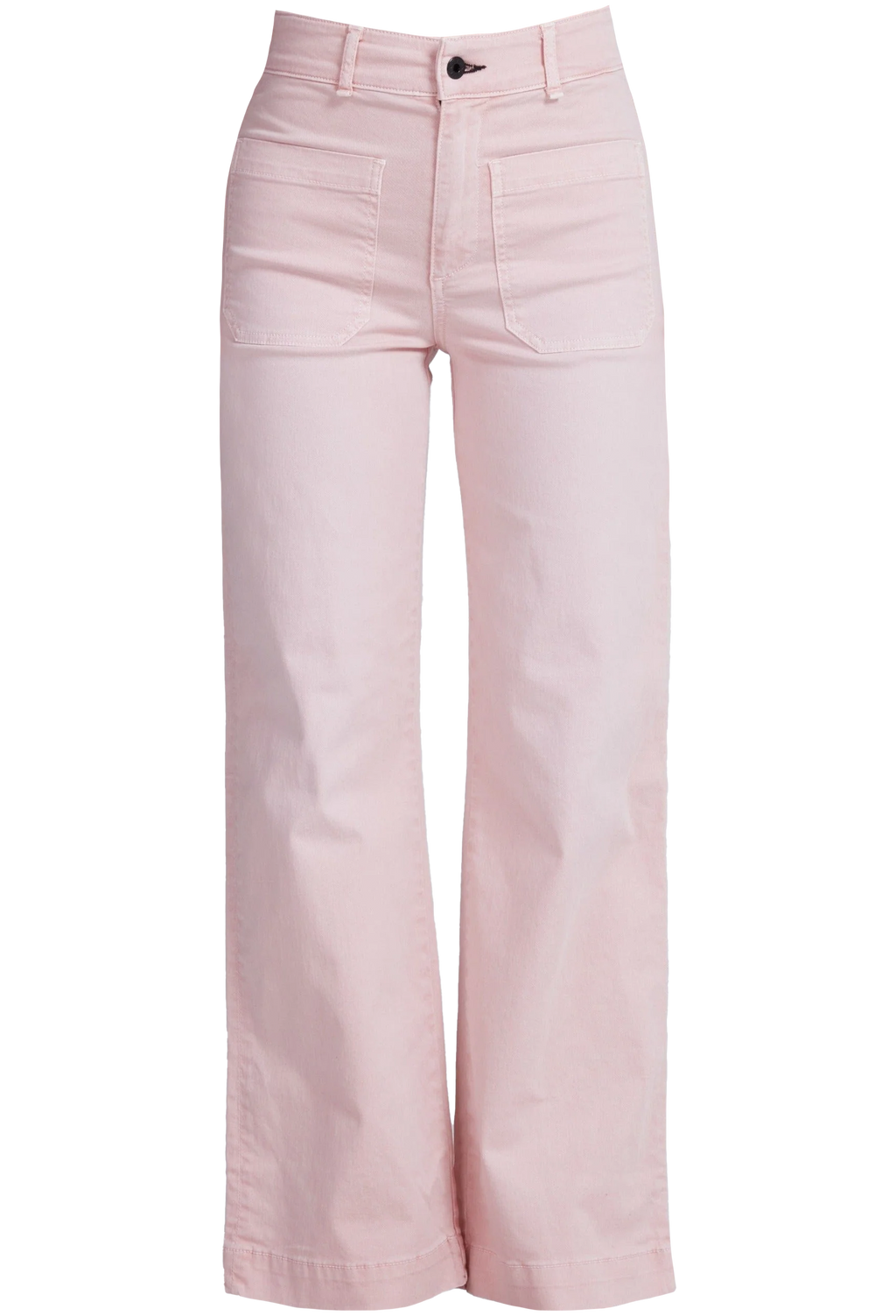 Pink pants on a white background