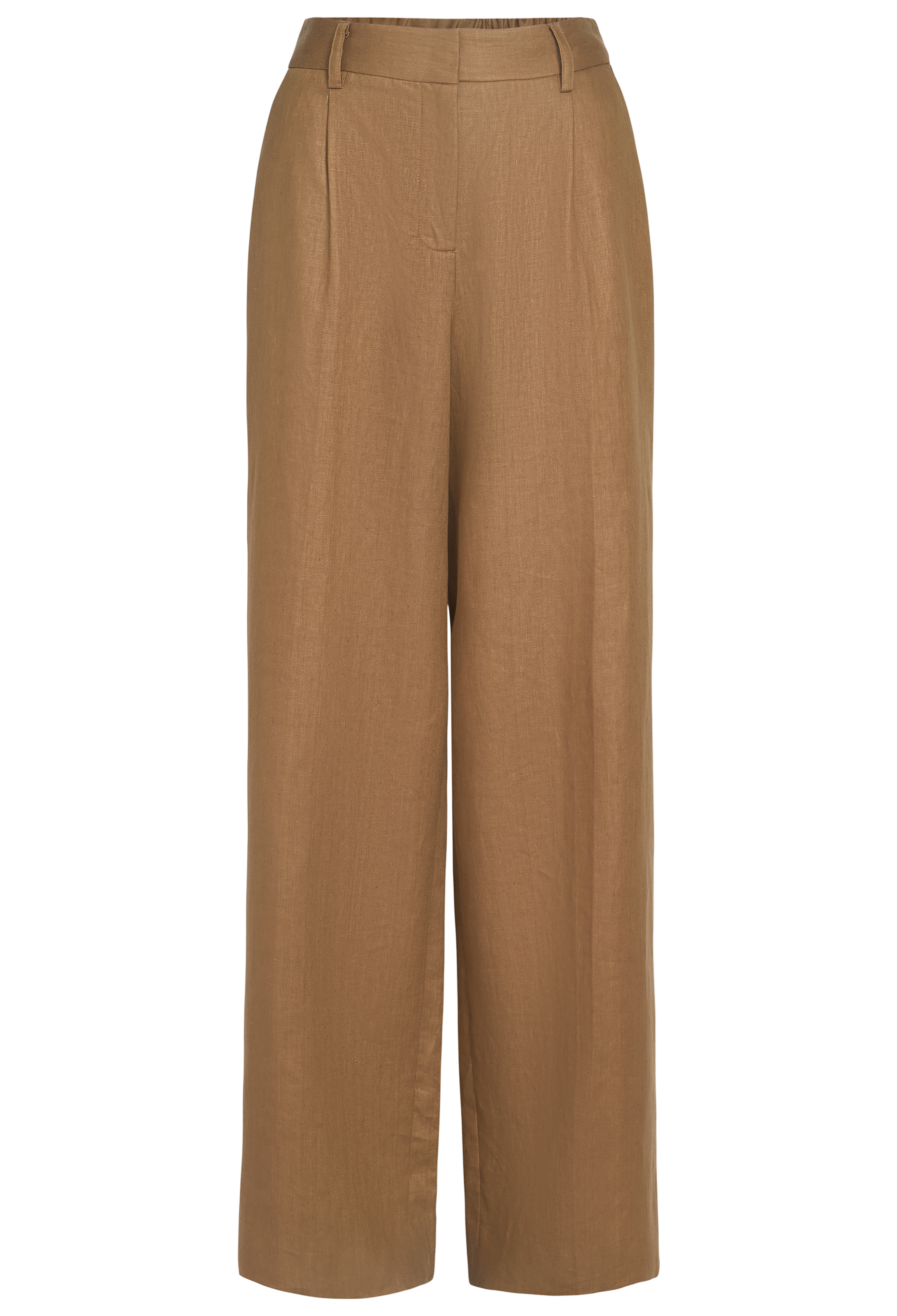 Tan pants on a white background