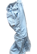 Light blue jacket on a white background