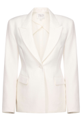 white blazer on a white background