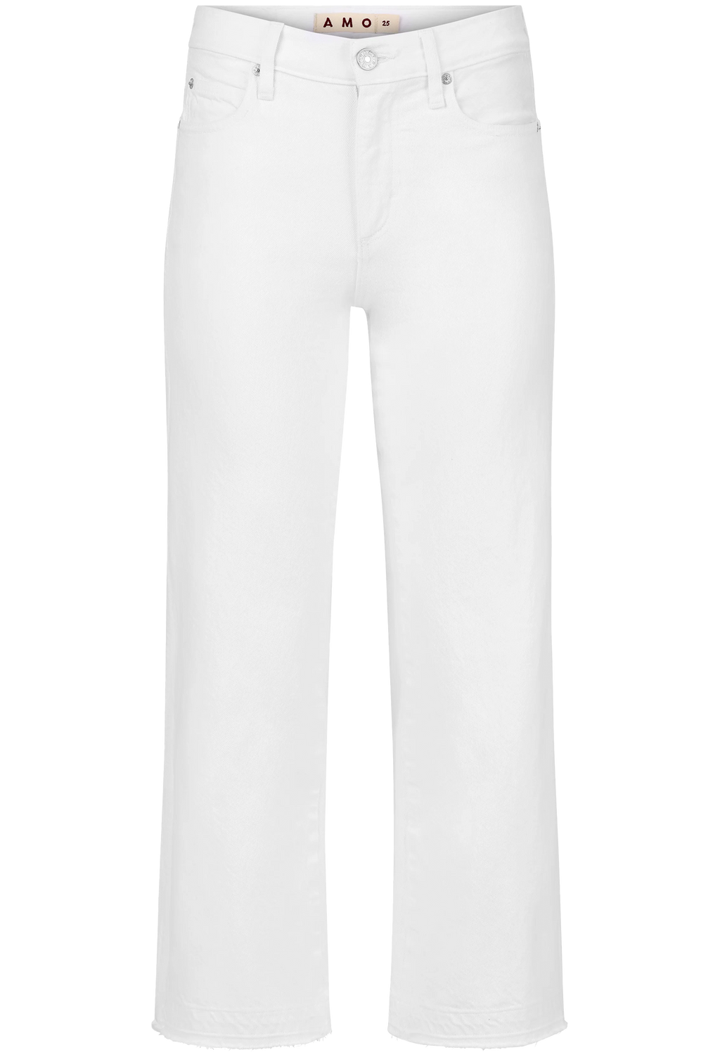 White pants on a white background