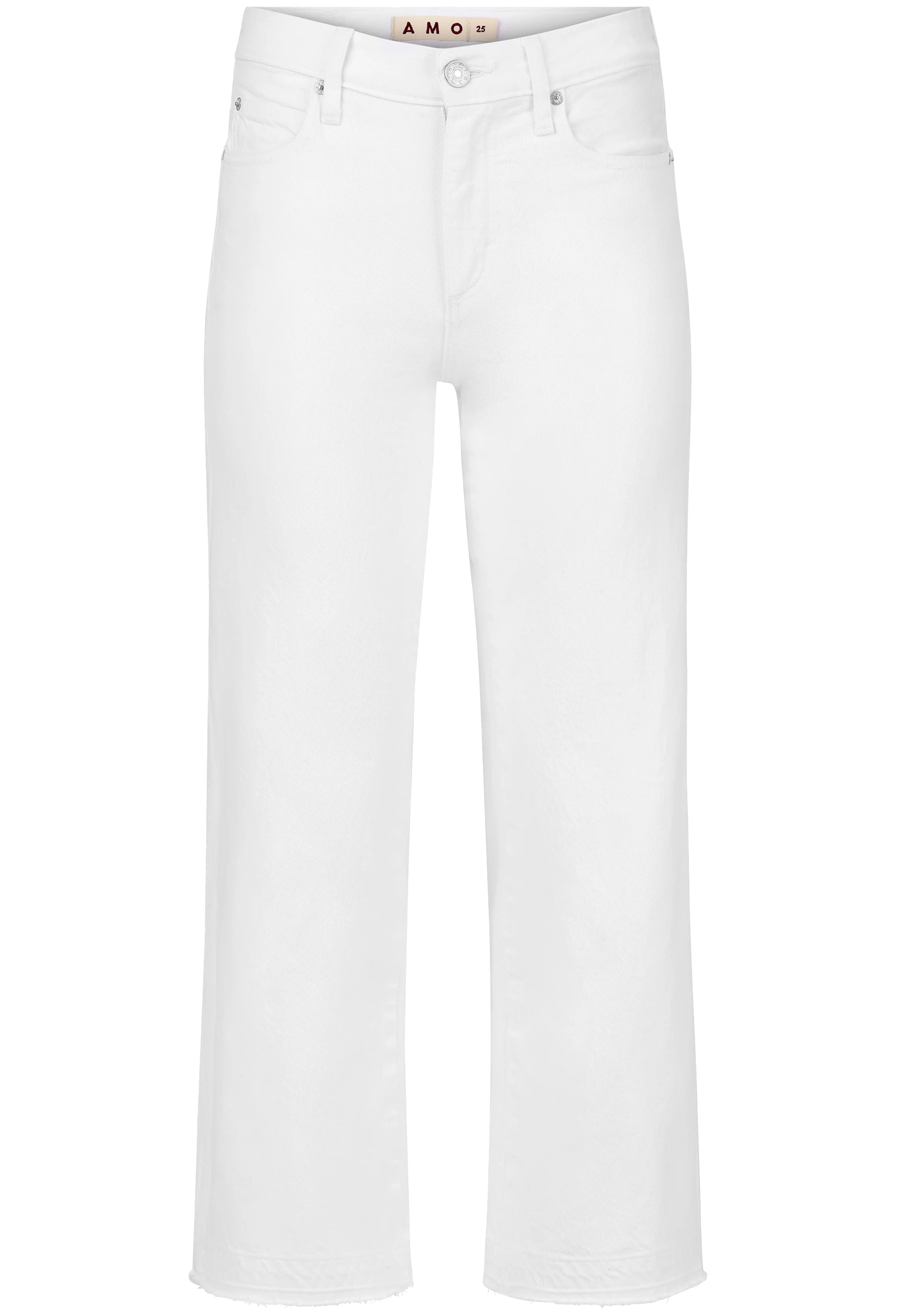 White pants on a white background